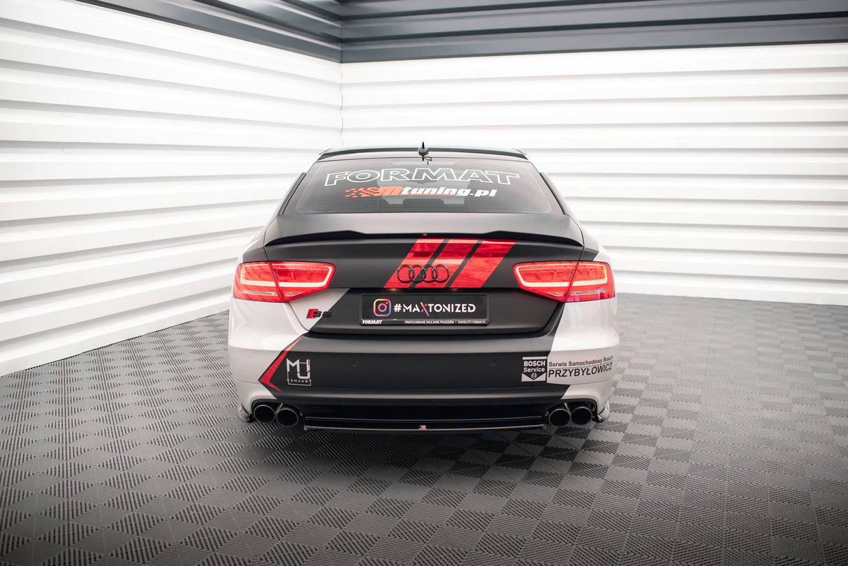 Maxton Design Central Rear Splitter Audi S8 D4