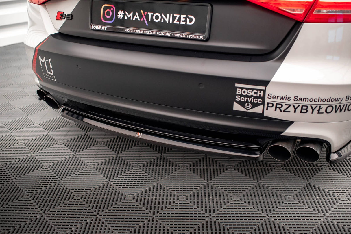 Maxton Design Central Rear Splitter Audi S8 D4