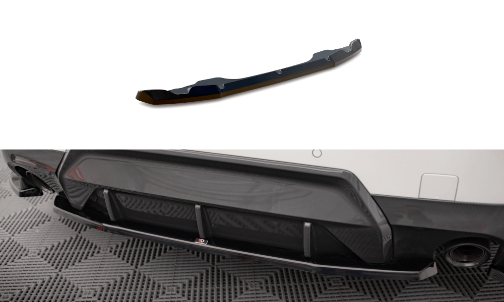 Maxton Design Central Rear Splitter BMW 2 Coupe M-Pack G42