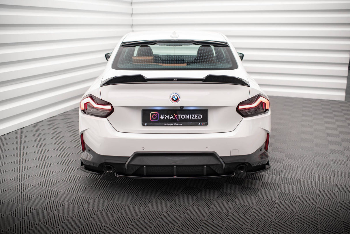 Maxton Design Central Rear Splitter BMW 2 Coupe M-Pack G42