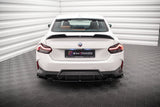 Maxton Design Central Rear Splitter BMW 2 Coupe M-Pack G42