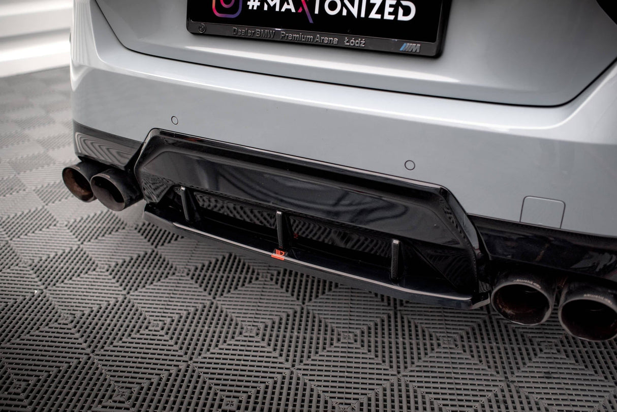 Maxton Design Central Rear Splitter BMW 2 Coupe M240I G42