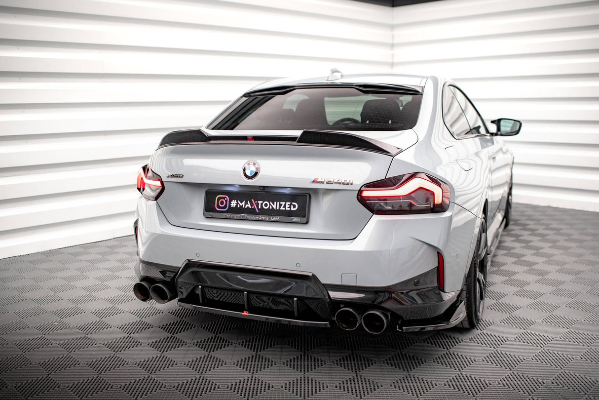 Maxton Design Central Rear Splitter BMW 2 Coupe M240I G42