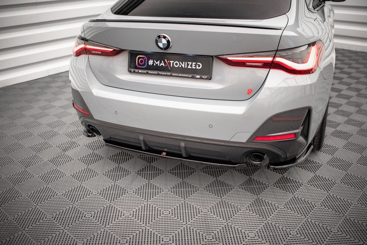 Maxton Design Central Rear Splitter BMW 4 Gran Coupe M-Pack G26