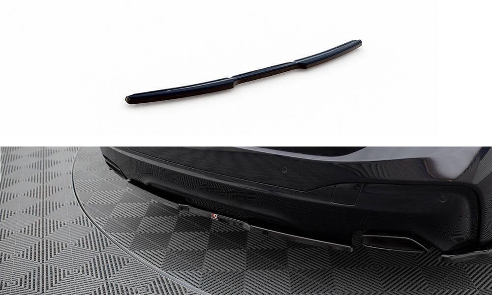 Maxton Design Central Rear Splitter BMW 6 GT G32 M-Pack