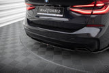 Maxton Design Central Rear Splitter BMW 6 GT G32 M-Pack