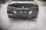 Maxton Design Central Rear Splitter For BMW M8 Gran Coupe F93