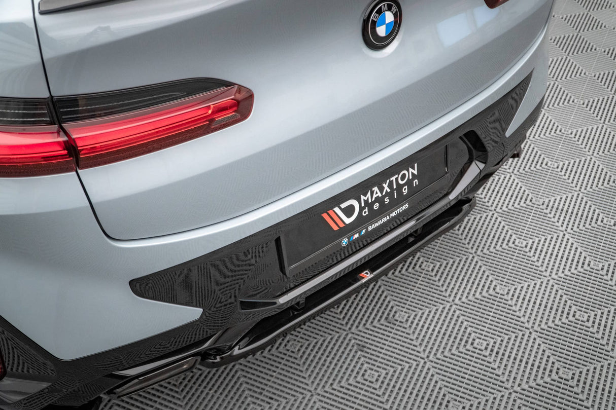 Maxton Design Central Rear Splitter - BMW / G02 / X4 / M-Pack / Facelift