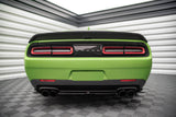 Maxton Design Central Rear Splitter For Dodge Challenger SRT Hellcat Widebody MK3