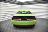 Maxton Design Central Rear Splitter For Dodge Challenger SRT Hellcat Widebody MK3