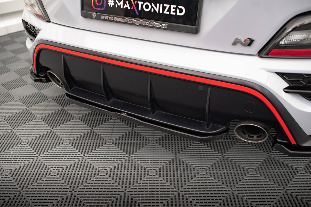 Maxton Design Rear Splitter For Hyundai Kona N MK2