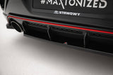Maxton Design Central Rear Splitter For Hyundai Veloster N MK2