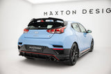 Maxton Design Central Rear Splitter For Hyundai Veloster N MK2