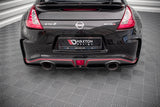 Maxton Design Central Rear Splitter For Nissan 370Z Nismo Facelift