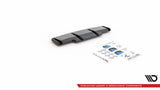 Maxton Design Central Rear Splitter - VW Golf R Mk8