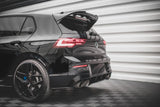 Maxton Design Central Rear Splitter - VW Golf R Mk8