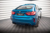 Maxton Design Central Rear Splitter - BMW X6 M F86