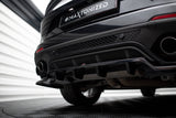 Maxton Design Central Rear Splitter (With Vertical Bars) Alfa Romeo Stelvio Quadrifoglio Mk1