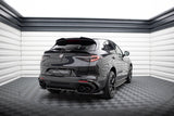 Maxton Design Central Rear Splitter (With Vertical Bars) Alfa Romeo Stelvio Quadrifoglio Mk1