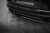 Maxton Design Central Rear Splitter (With Vertical Bars) Alfa Romeo Stelvio Quadrifoglio Mk1