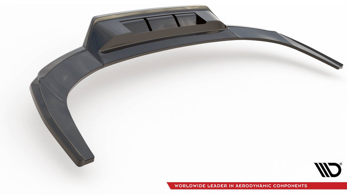 Maxton Design Central Rear Splitter (With Vertical Bars) Audi A3 S-Line Sedan 8Y