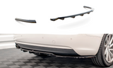 Maxton Design Central Rear Splitter (With Vertical Bars) Audi A5 Coupe 8T Facelift