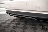 Maxton Design Central Rear Splitter (With Vertical Bars) Audi A5 Coupe 8T Facelift
