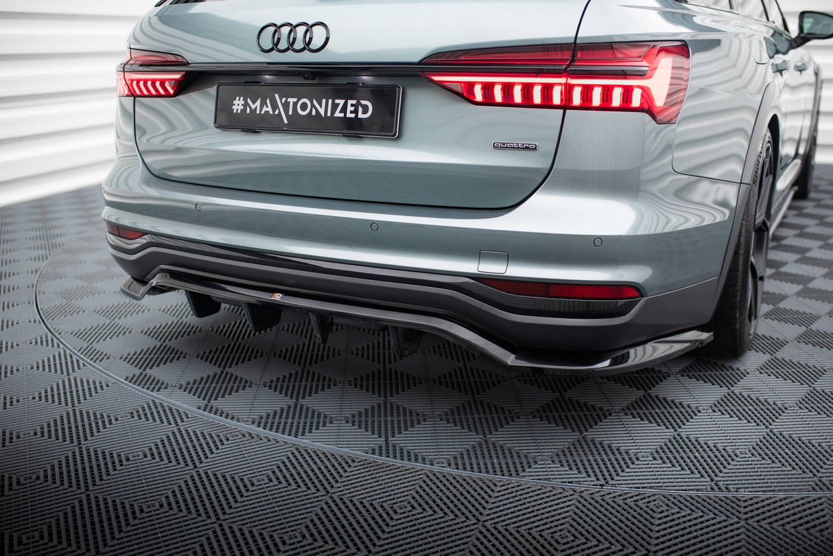 Audi - C8 - A6 Allroad - Rear Splitter (with vertical bars)