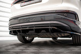 Maxton Design Central Rear Splitter (With Vertical Bars) Audi Q4 E-Tron Sportback Mk1