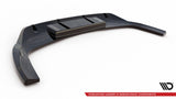 Maxton Design Central Rear Splitter (With Vertical Bars) Audi Q4 E-Tron Sportback Mk1