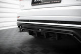 Maxton Design Central Rear Splitter (With Vertical Bars) Audi Q8 S-Line Mk1