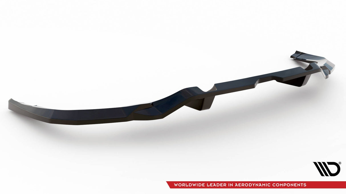 Maxton Design Central Rear Splitter (With Vertical Bars) Audi Sq5 Sportback Mk2 Facelift