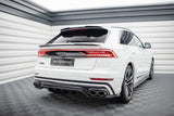 Maxton Design Central Rear Splitter (With Vertical Bars) Audi SQ8 Mk1
