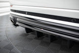 Maxton Design Central Rear Splitter (With Vertical Bars) Audi SQ8 Mk1