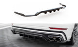 Maxton Design Central Rear Splitter (With Vertical Bars) Audi SQ8 Mk1