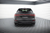 Maxton Design Central Rear Splitter (With Vertical Bars) Audi SQ8 / Q8 S-Line Mk1 Facelift