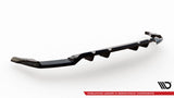 Maxton Design Central Rear Splitter (With Vertical Bars) Audi SQ8 / Q8 S-Line Mk1 Facelift