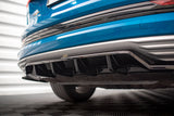 Maxton Design Central Rear Splitter (With Vertical Bars) Audi E-Tron