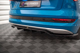 Maxton Design Central Rear Splitter (With Vertical Bars) Audi E-Tron