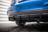 Maxton Design Central Rear Splitter (With Vertical Bars) BMW 2 M-Pack F22