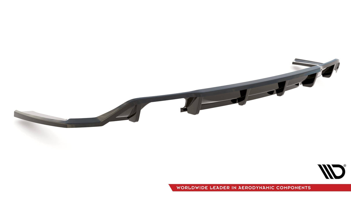 Maxton Design Central Rear Splitter (With Vertical Bars) BMW 2 M-Pack F22