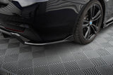 Maxton Design Central Rear Splitter (With Vertical Bars) BMW 4 Coupe / Gran Coupe / Cabrio M-Pack F32 / F36 / F33