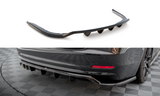 Maxton Design Central Rear Splitter (With Vertical Bars) BMW 4 Gran Coupe F36