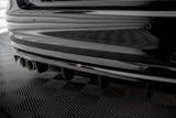 Maxton Design Central Rear Splitter (With Vertical Bars) BMW 4 Gran Coupe F36