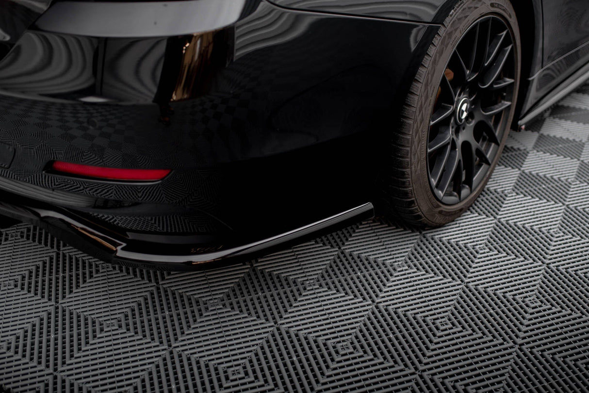 Maxton Design Central Rear Splitter (With Vertical Bars) BMW 4 Gran Coupe F36