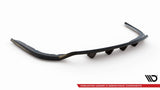 Maxton Design Central Rear Splitter (With Vertical Bars) BMW 4 Gran Coupe F36