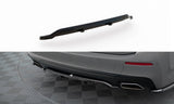 Maxton Design Central Rear Splitter (With Vertical Bars) BMW 5 G30 / G31 Facelift