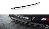 Maxton Design Central Rear Splitter (With Vertical Bars) BMW 6 Coupe / Cabrio E63 / E64