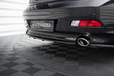 Maxton Design Central Rear Splitter (With Vertical Bars) BMW 6 Coupe / Cabrio E63 / E64