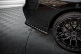 Maxton Design Central Rear Splitter (With Vertical Bars) BMW 7 M-Pack G70